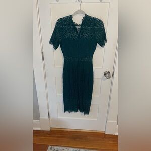 Lulu’s lace midi dress